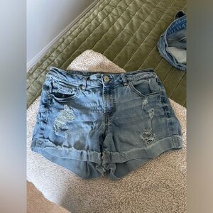 jean shorts